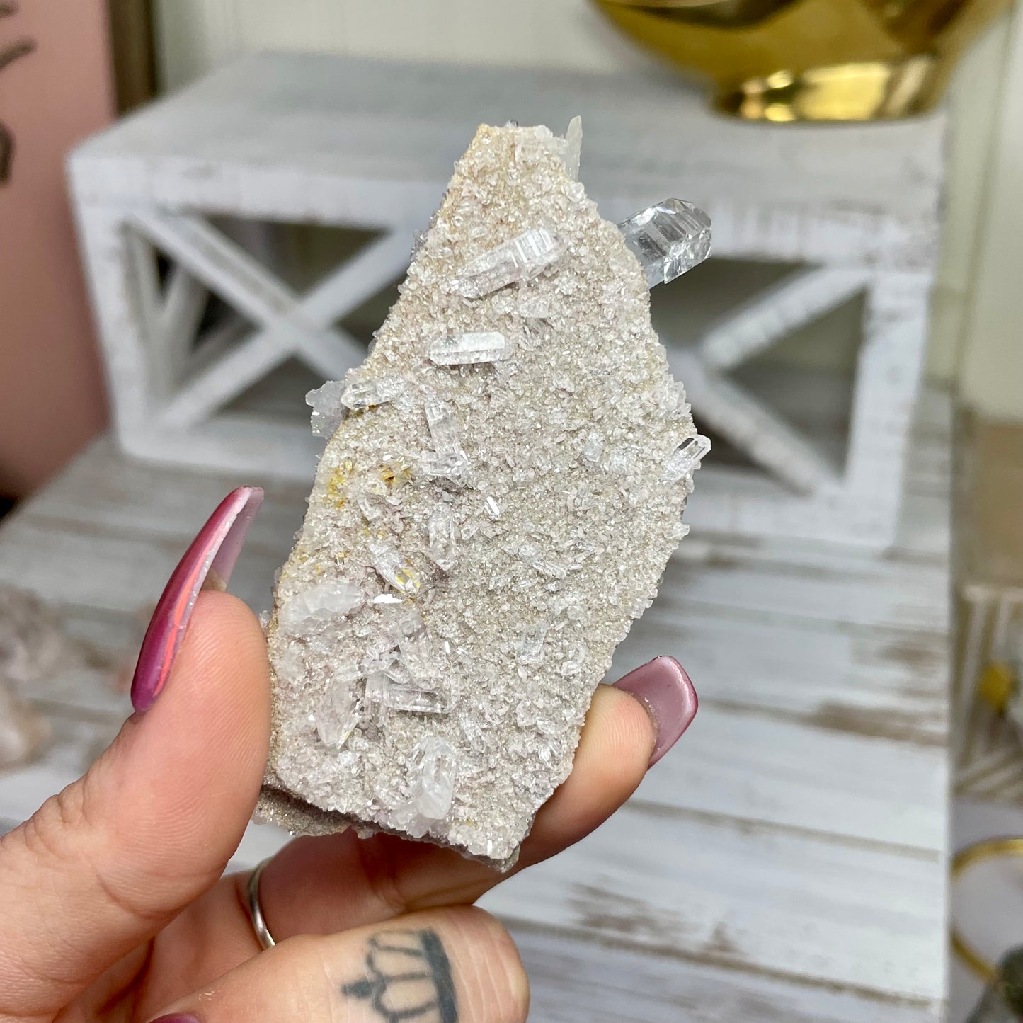 Pink Lemurian Quartz