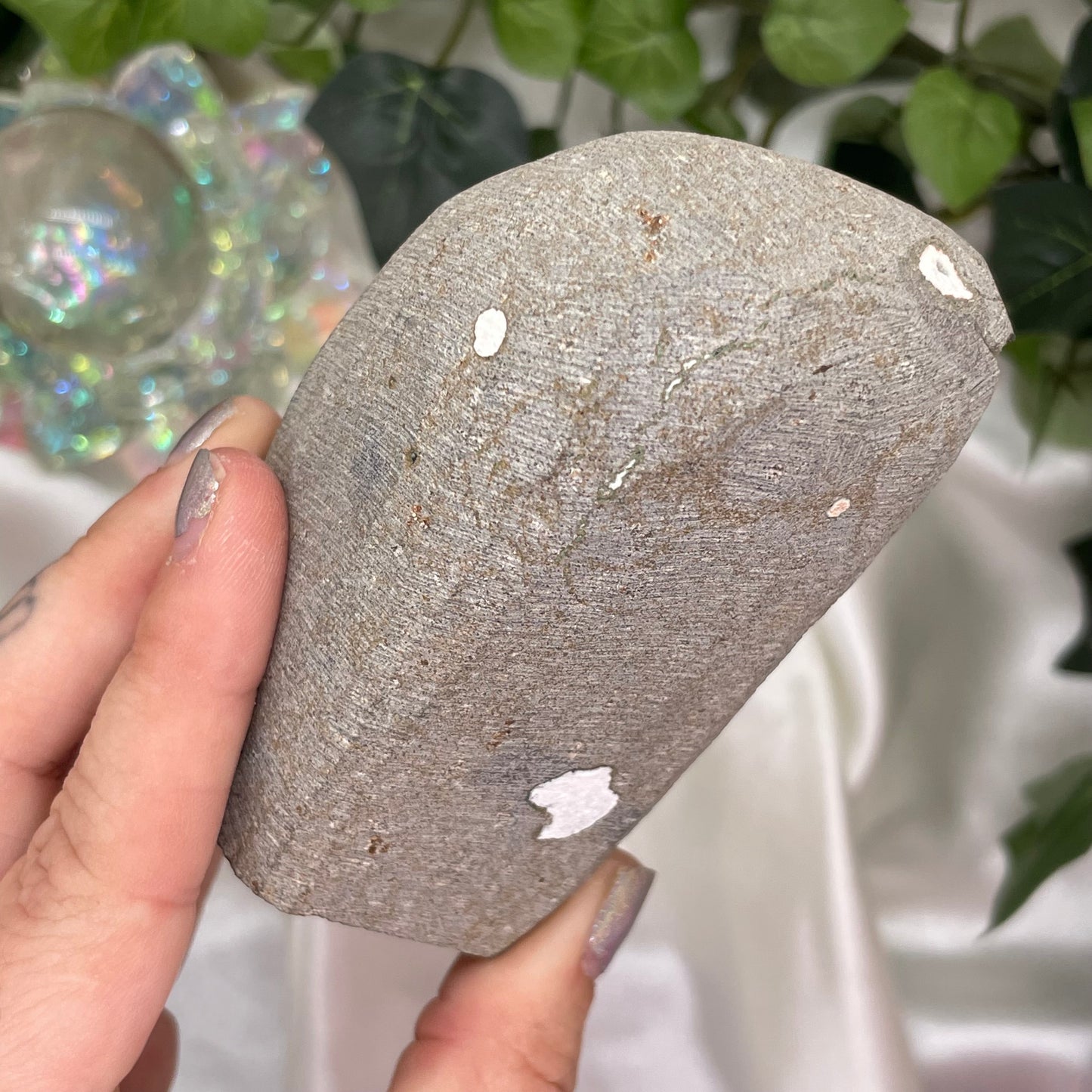 Scolecite Quartz Geode