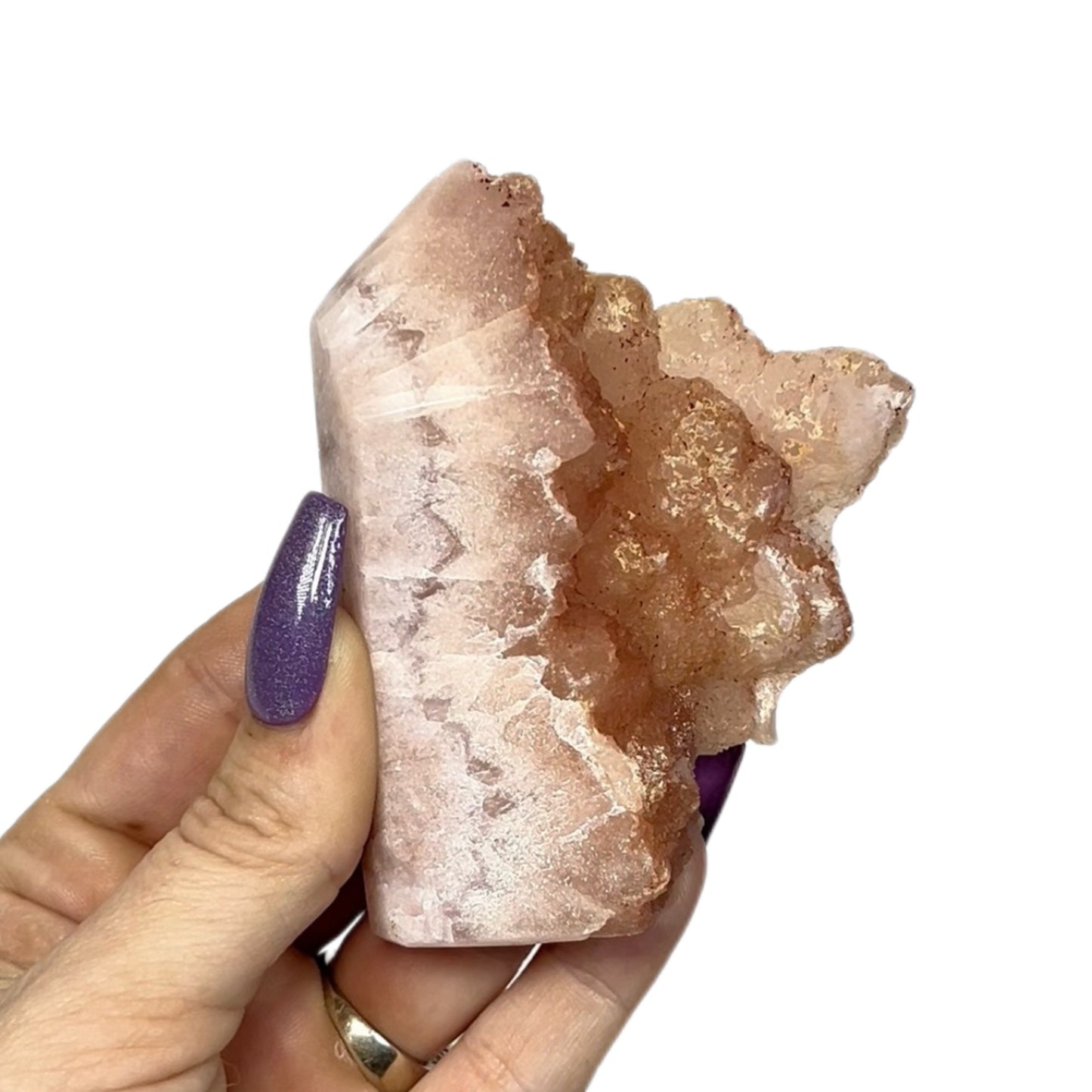 Pink Amethyst Point