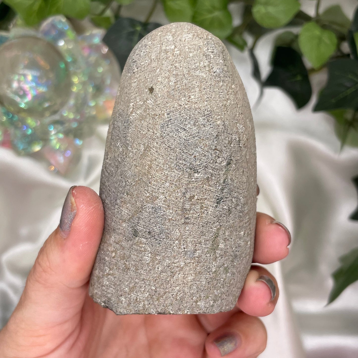 Scolecite Quartz Geode
