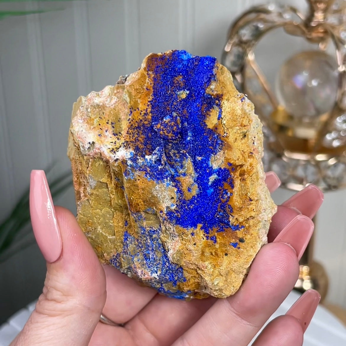 Druzy Azurite