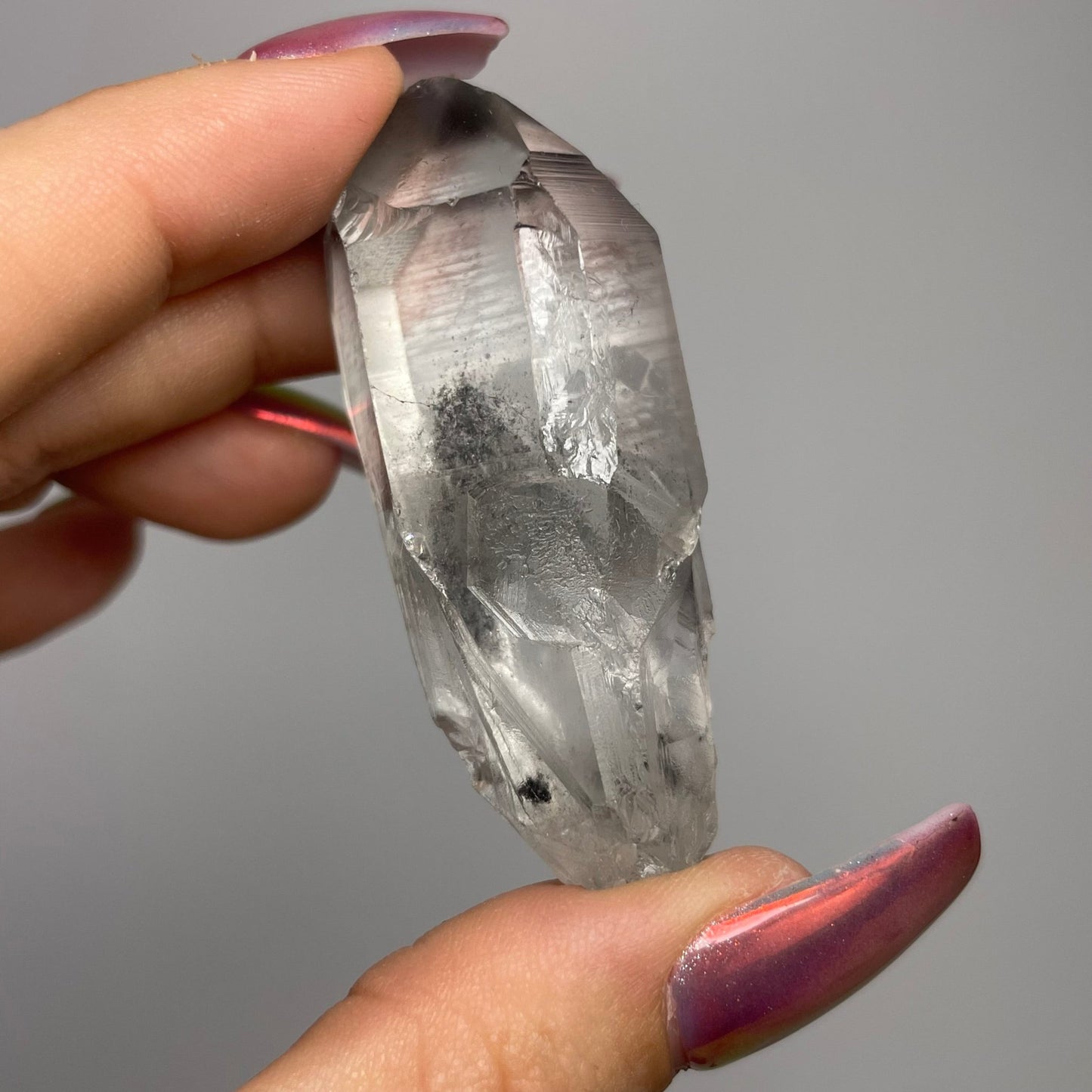 Black Phantom Lemurian Quartz - Jayde and Jewels