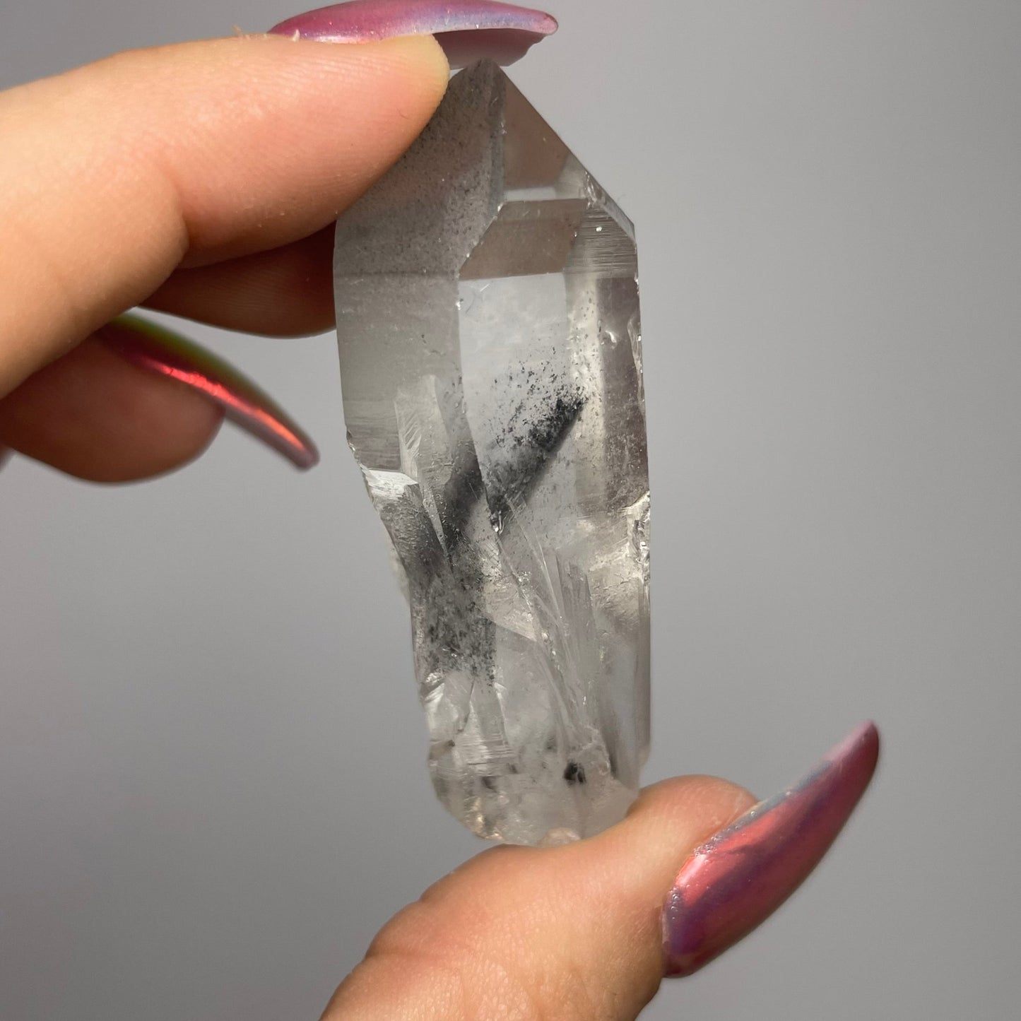 Black Phantom Lemurian Quartz - Jayde and Jewels