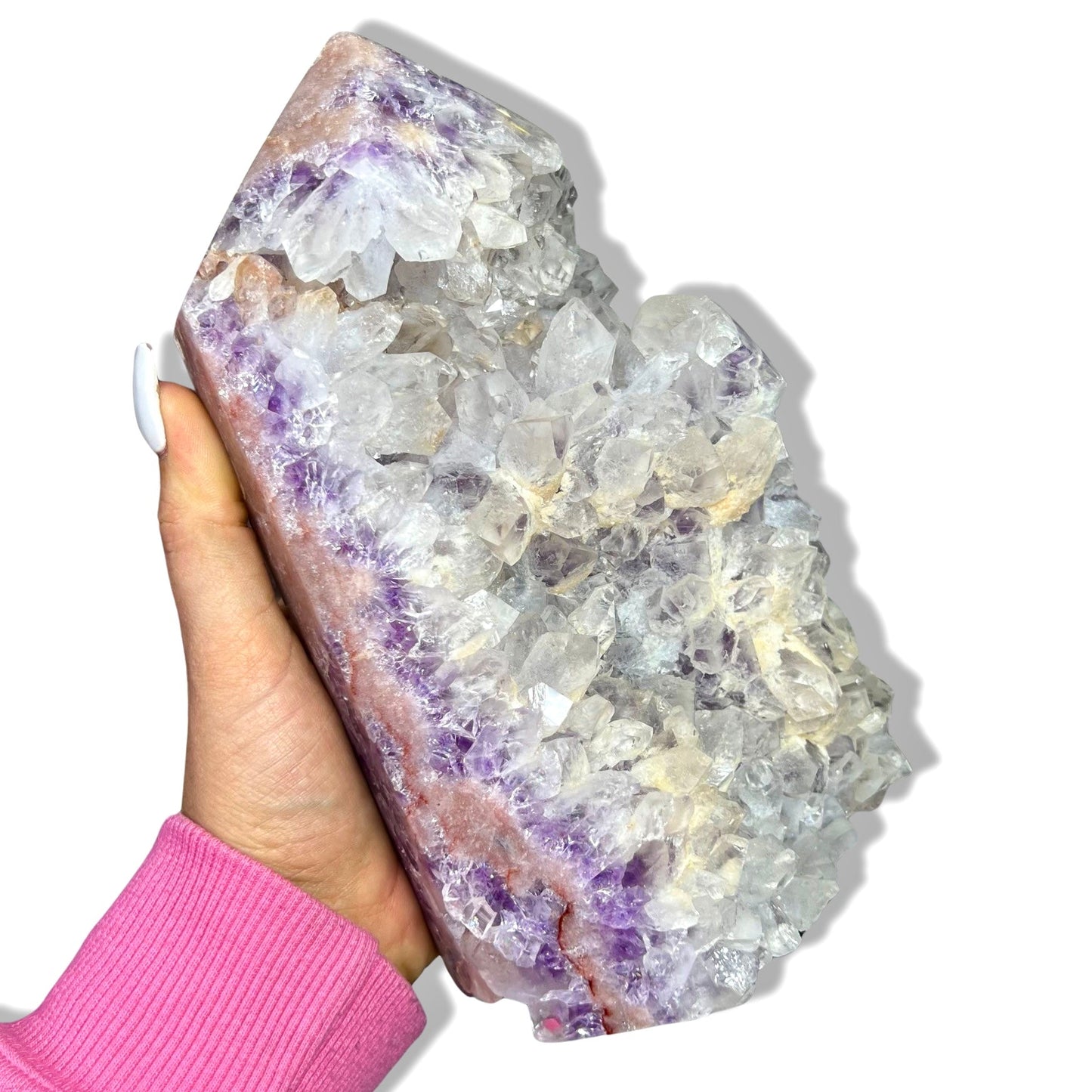 XL Pink Amethyst Tower - Jayde and Jewels
