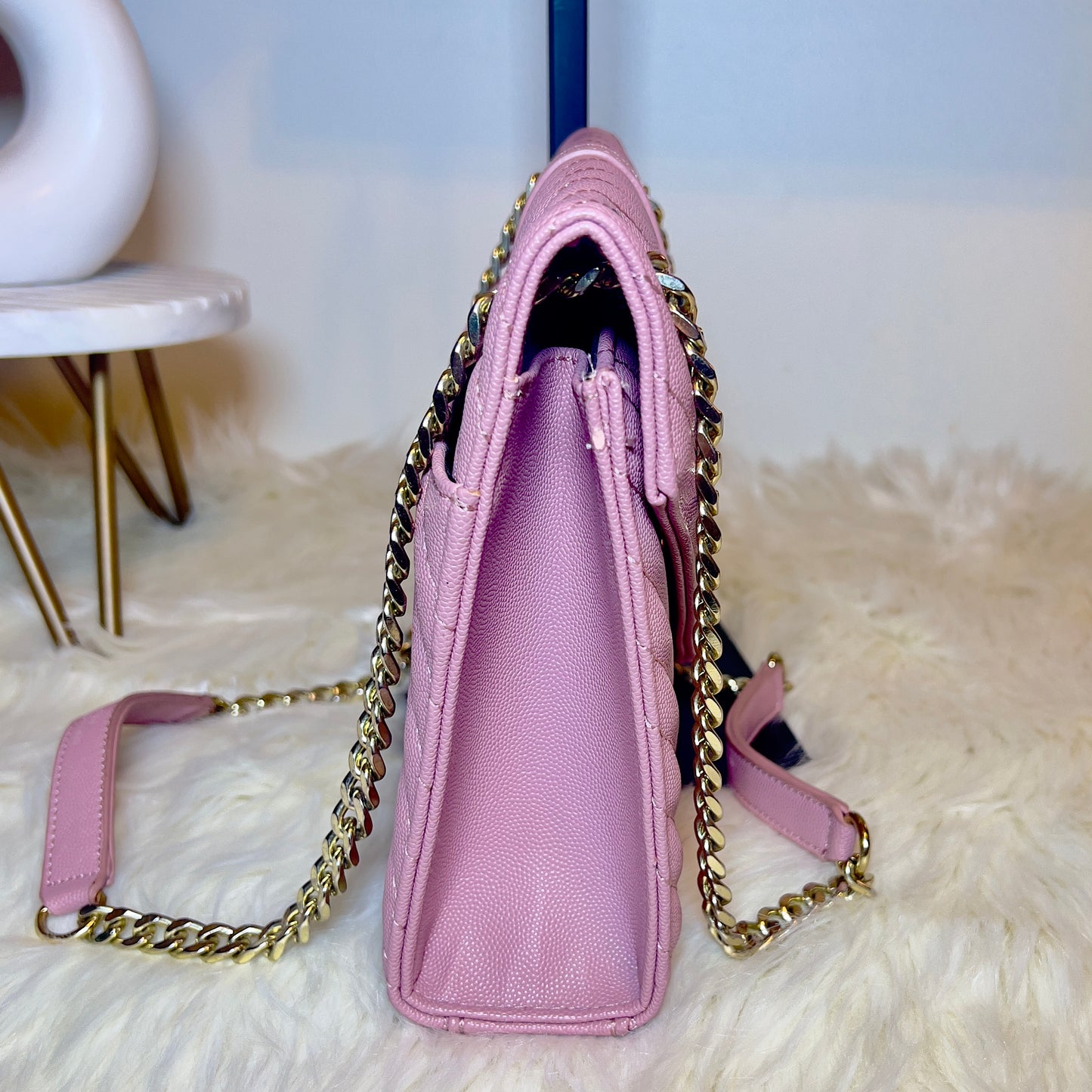 Yasmin Pink Flap Bag *PRELOVED*