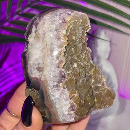 Sugar Amethyst Freeform