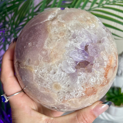 Pink Amethyst Sphere