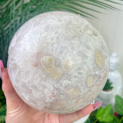 XL Quartzy Pink Amethyst Sphere