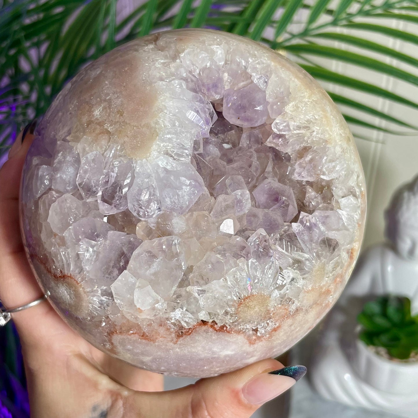 Pink Amethyst Sphere