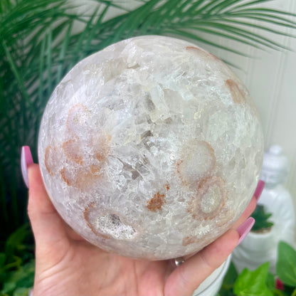 XL Quartzy Pink Amethyst Sphere