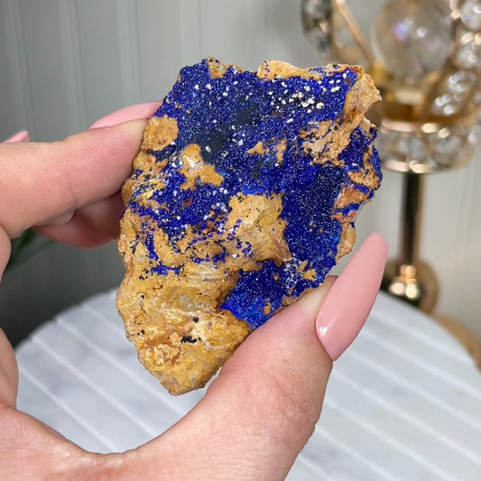 Druzy Azurite