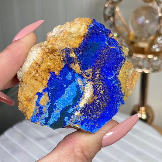 Druzy Azurite