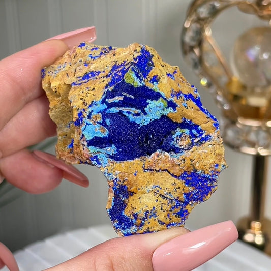 Druzy Azurite