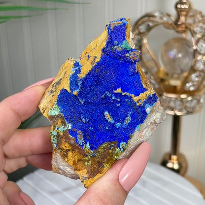 Druzy Azurite