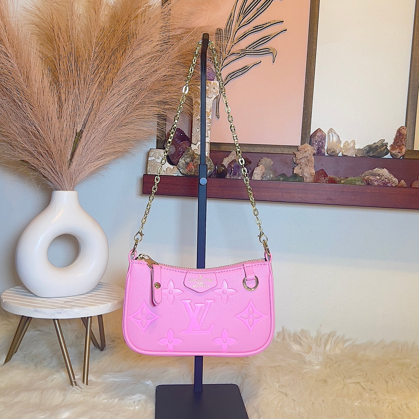 Lulu small pink bag