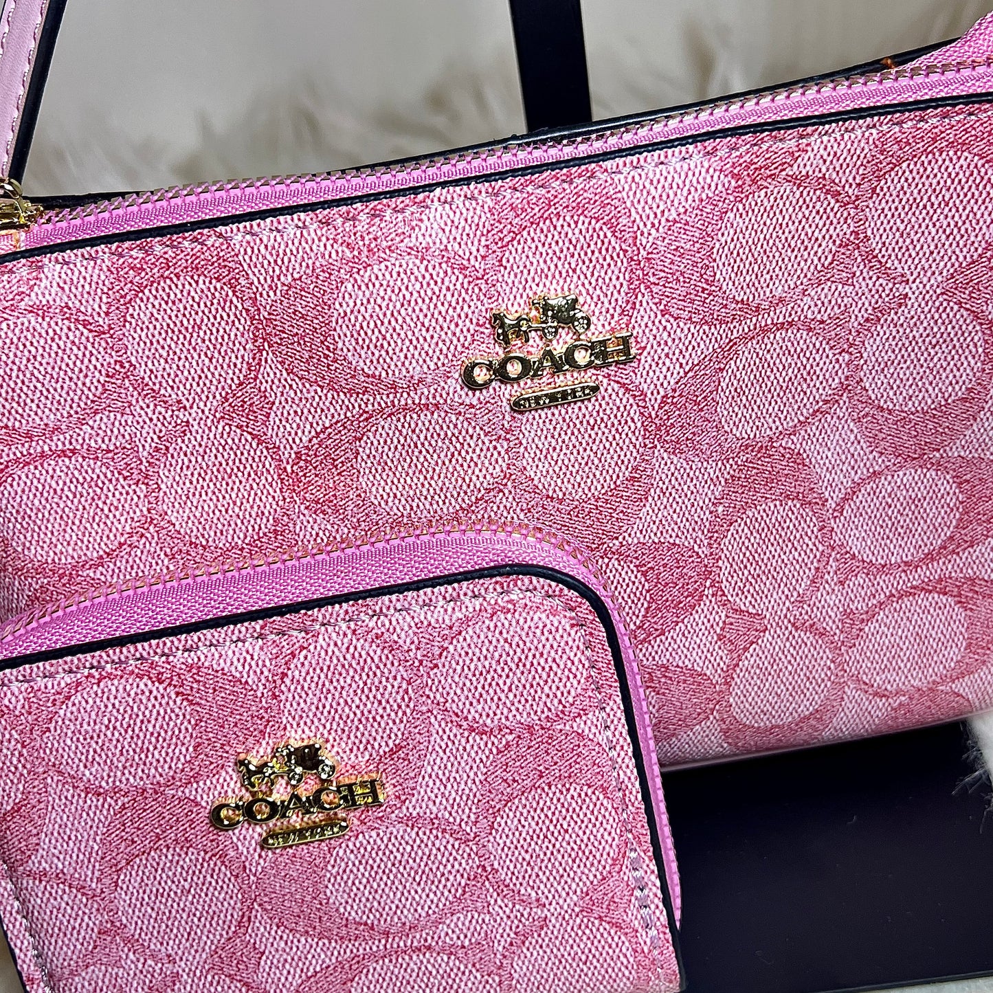 Collete Pink Purse & Wallet