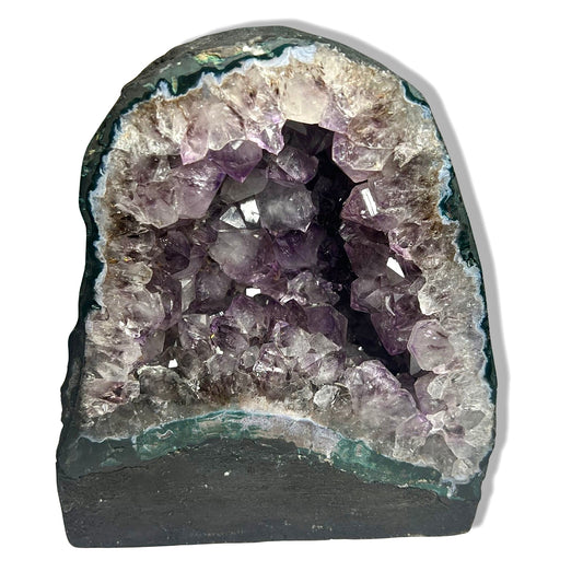 Amethyst w/ Rutile Cathedral - Jayde and Jewels