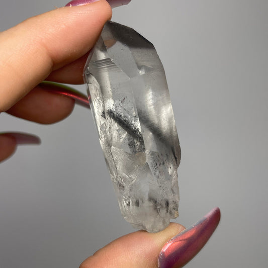 Black Phantom Lemurian Quartz - Jayde and Jewels