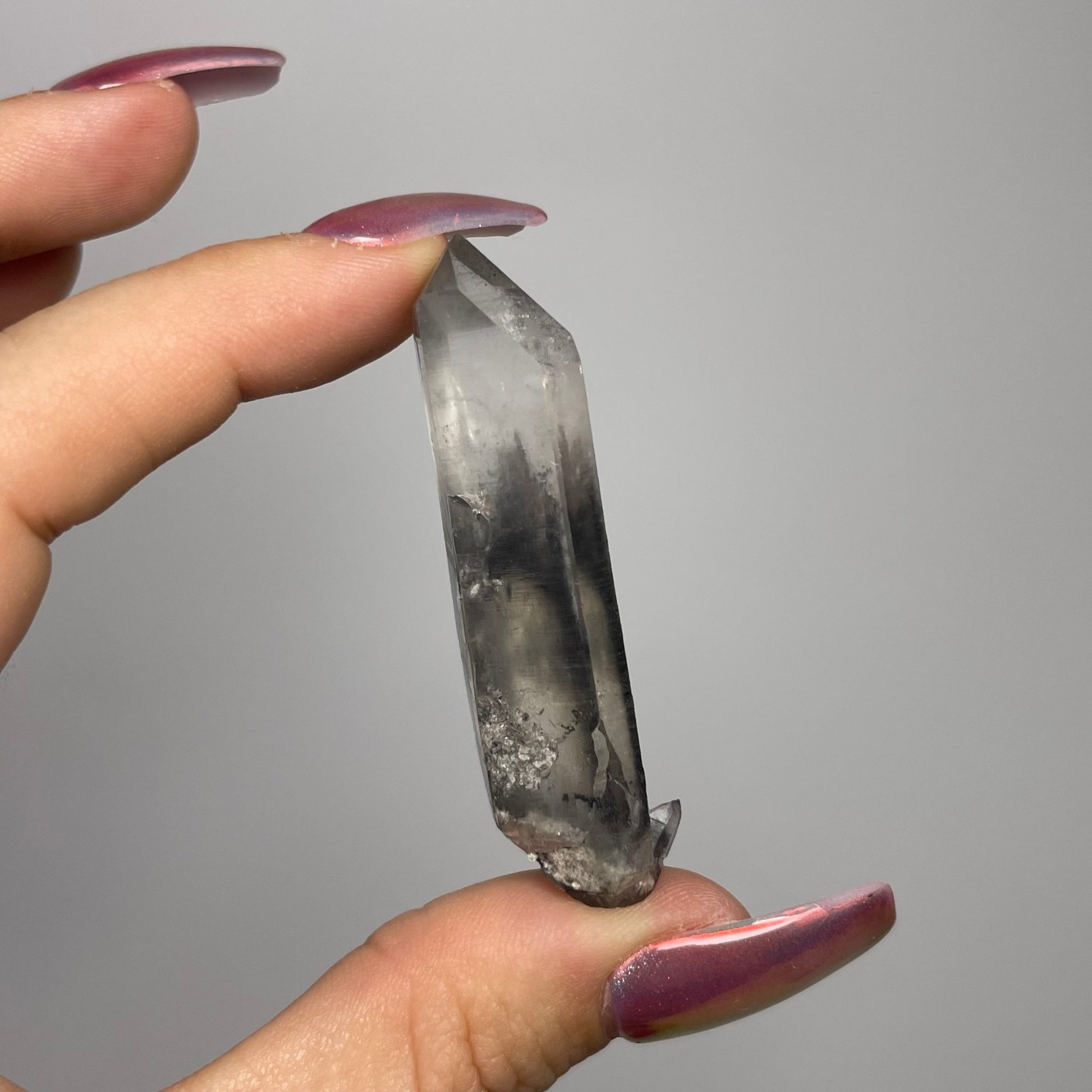 Black Phantom Lemurian Quartz - Jayde and Jewels