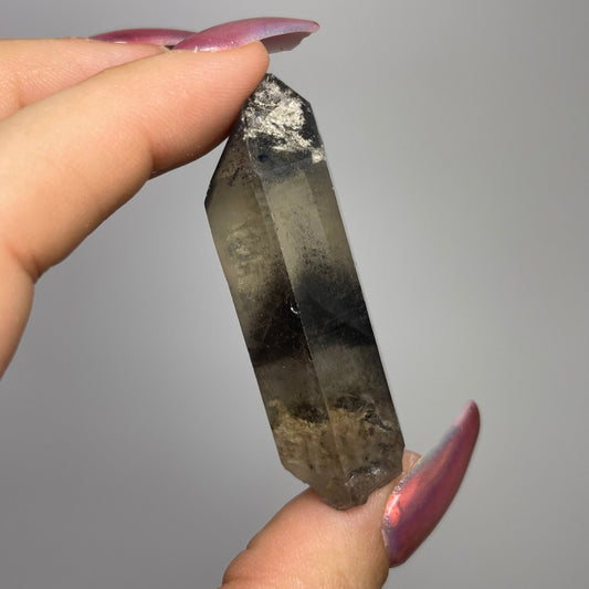 Black Phantom Lemurian Quartz - Jayde and Jewels