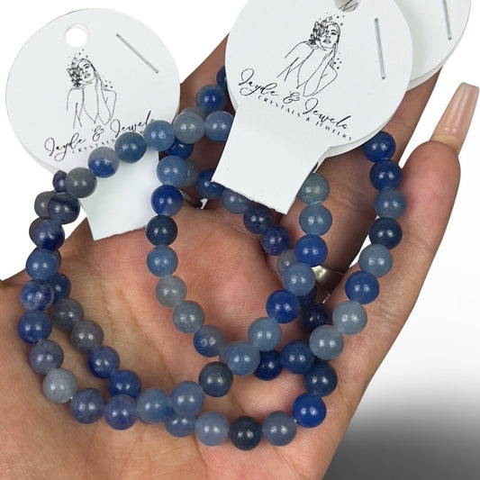 Blue Aventurine Bracelet - Jayde and Jewels