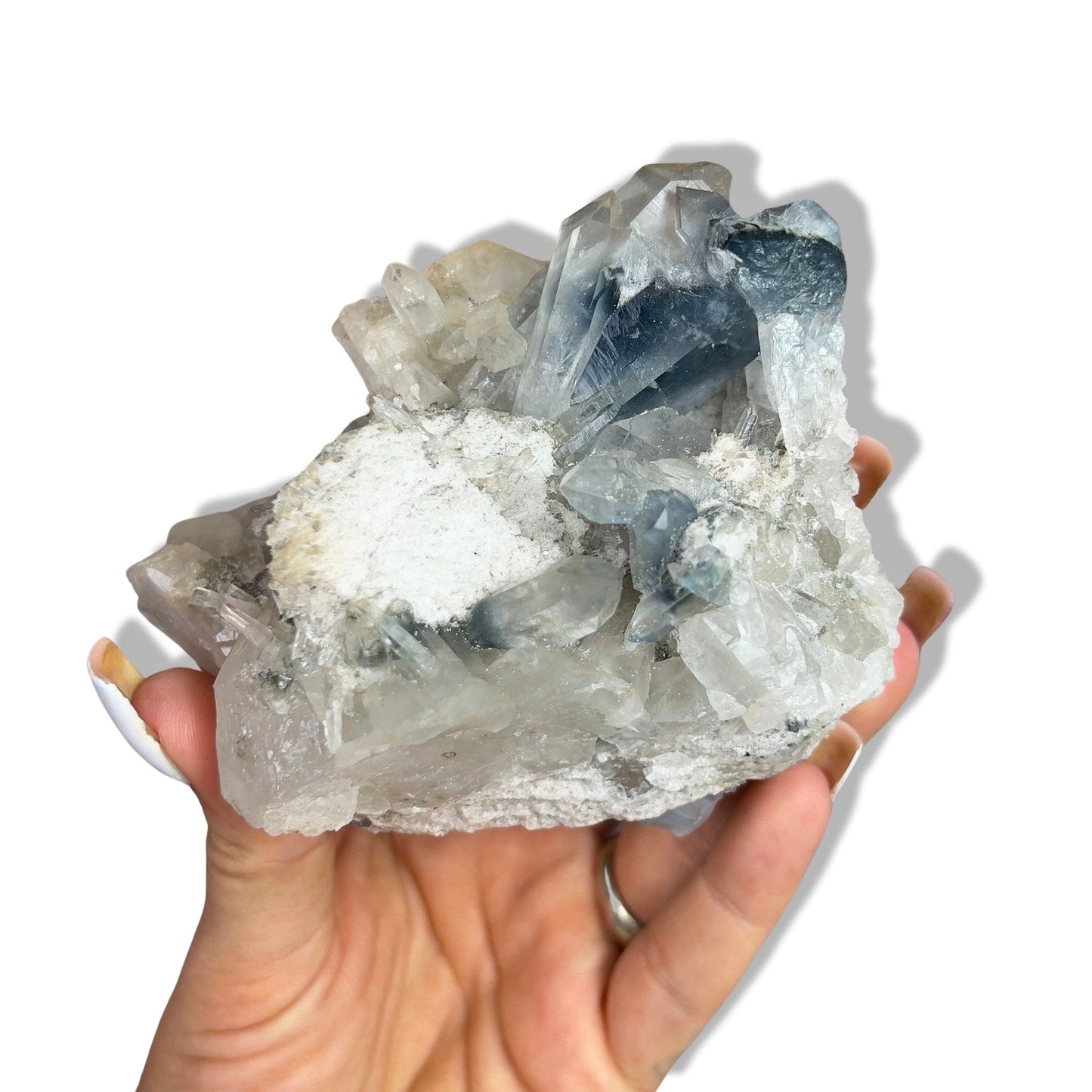 Blue Tara Quartz Cluster - Jayde and Jewels