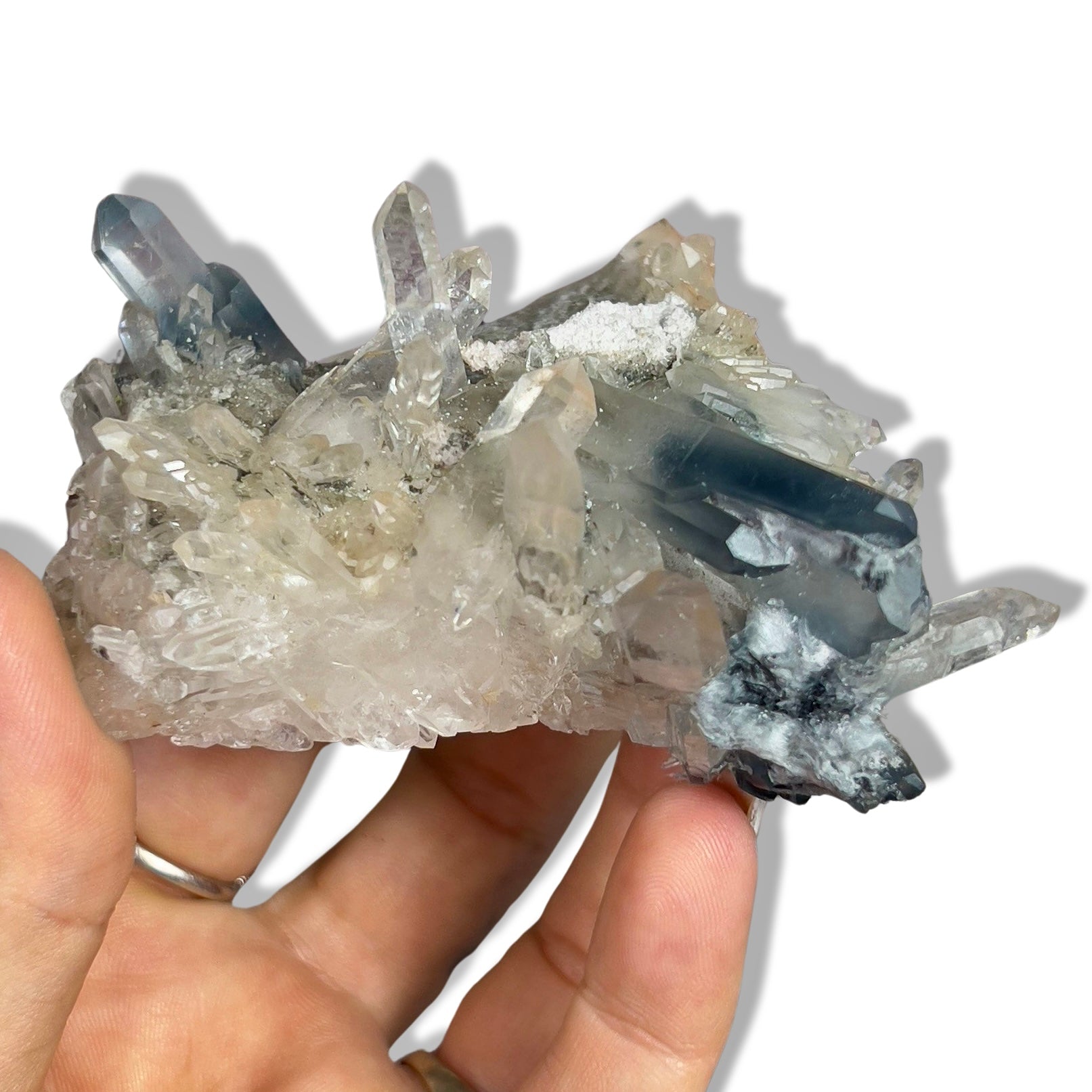 Blue Tara Quartz Cluster - Jayde and Jewels