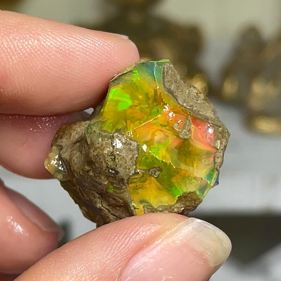 Ethiopian Welo Water Opal (Jar Included) - Jayde and Jewels