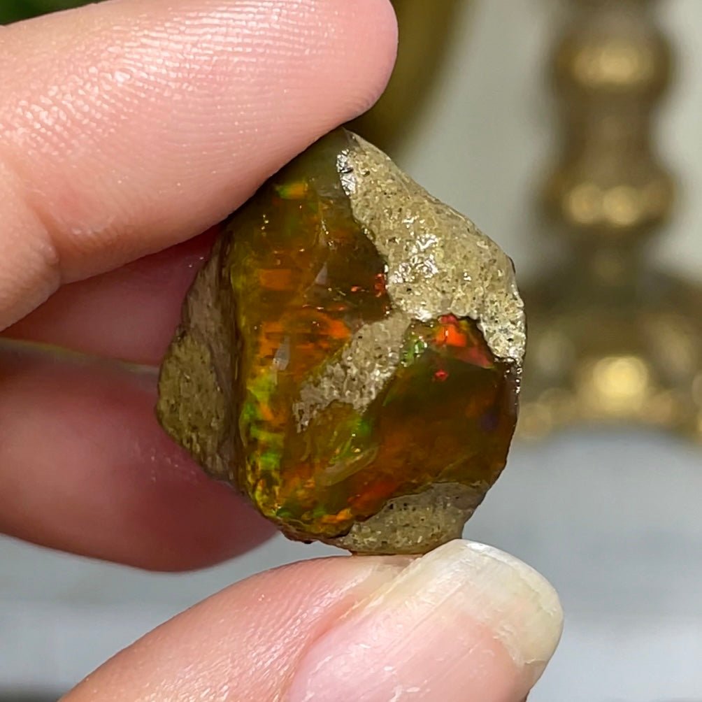 Ethiopian Welo Water Opal (Jar Included) - Jayde and Jewels