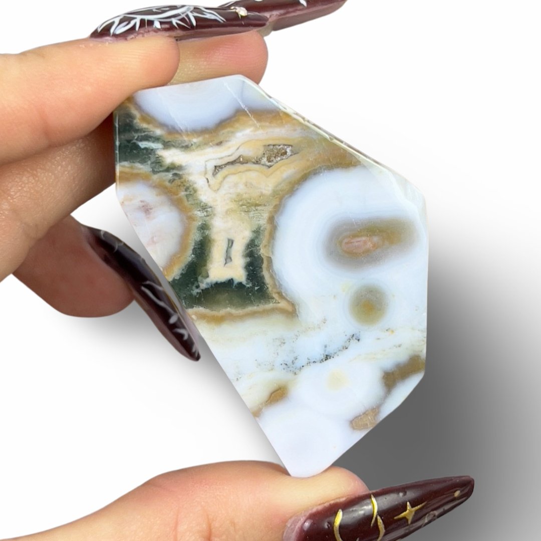 Ocean Jasper Tumble - Jayde and Jewels