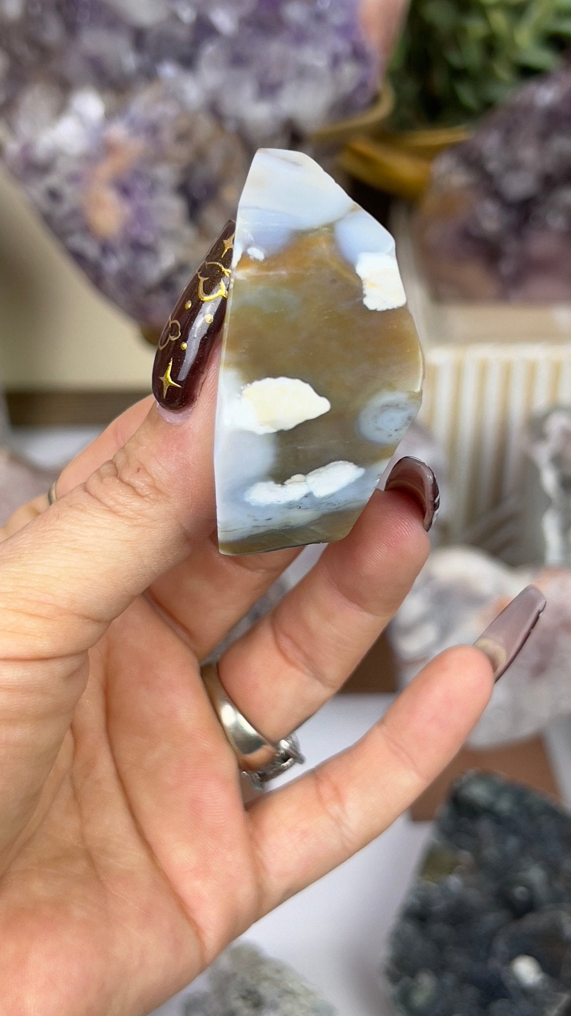 Ocean Jasper Tumble - Jayde and Jewels