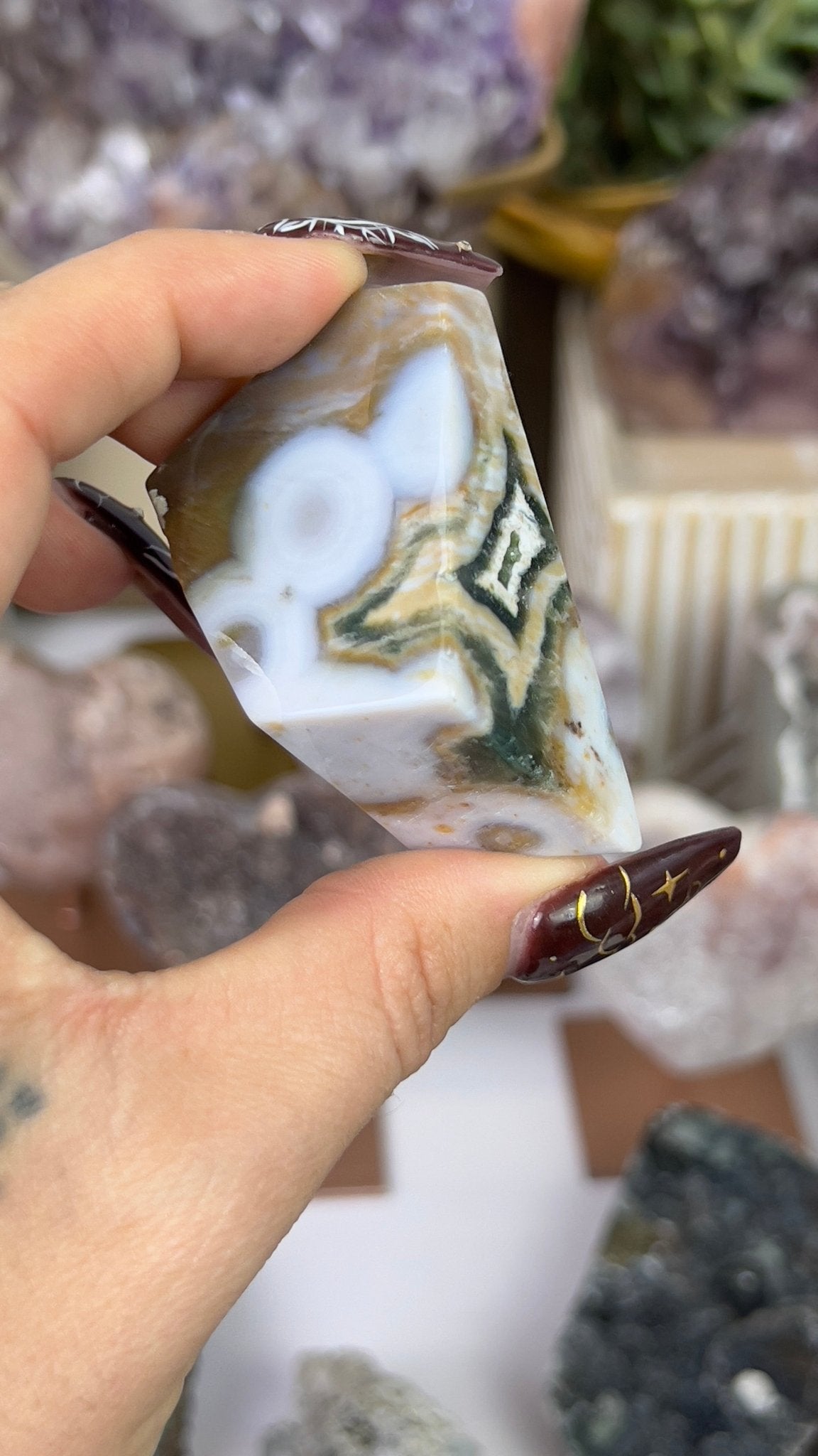 Ocean Jasper Tumble - Jayde and Jewels