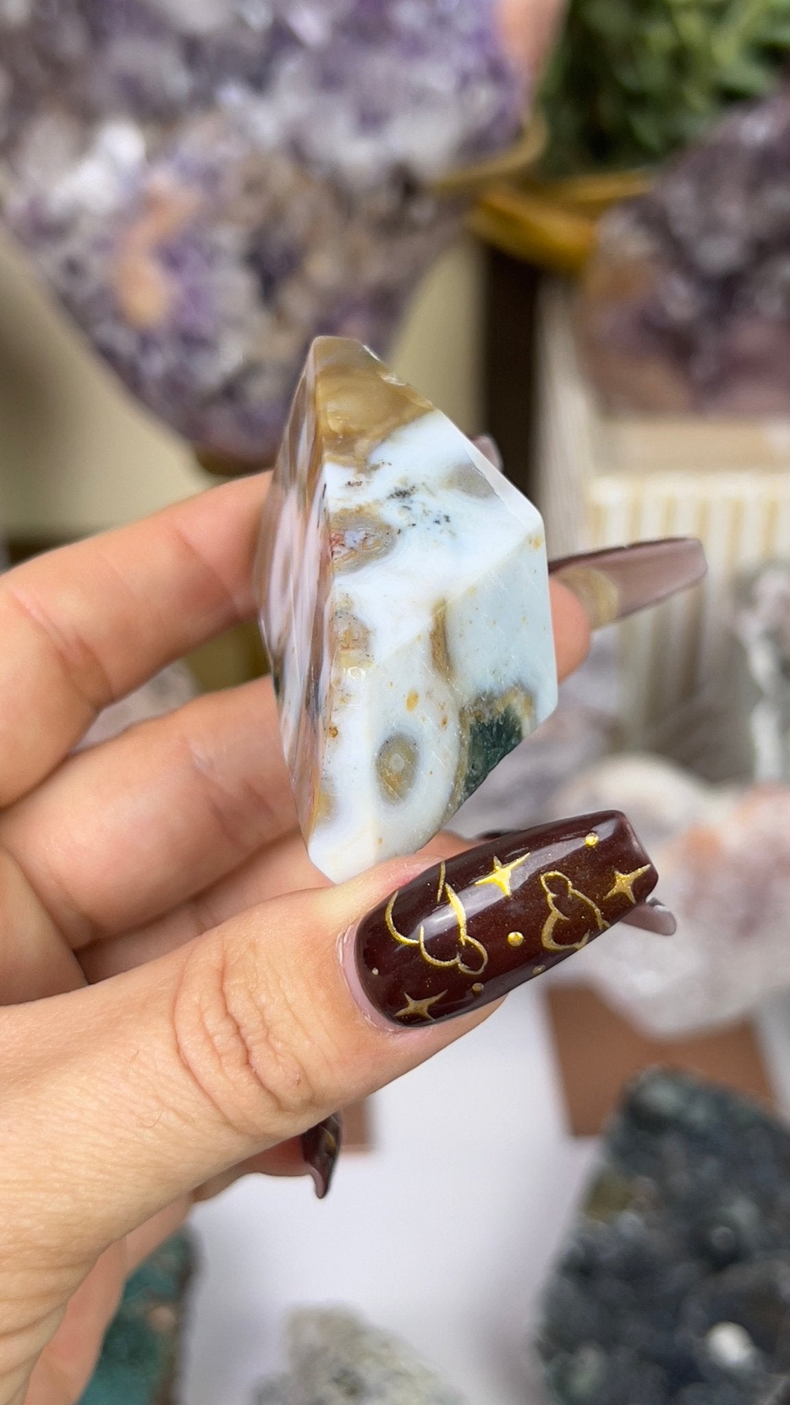 Ocean Jasper Tumble - Jayde and Jewels