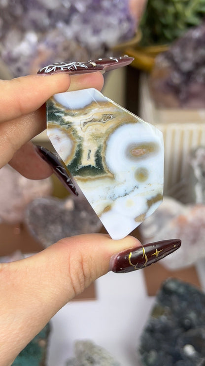 Ocean Jasper Tumble - Jayde and Jewels