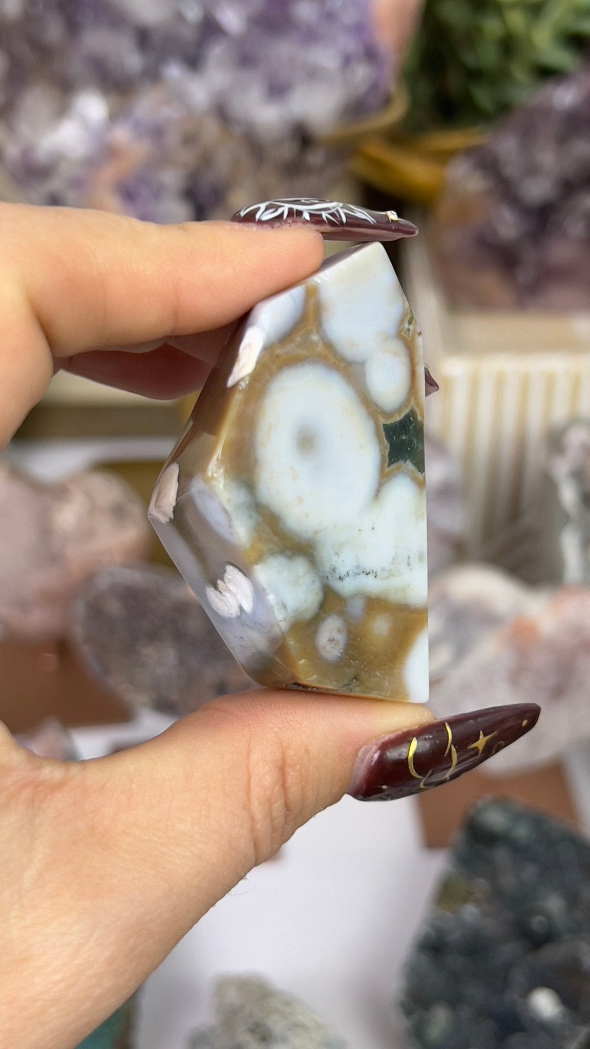 Ocean Jasper Tumble - Jayde and Jewels