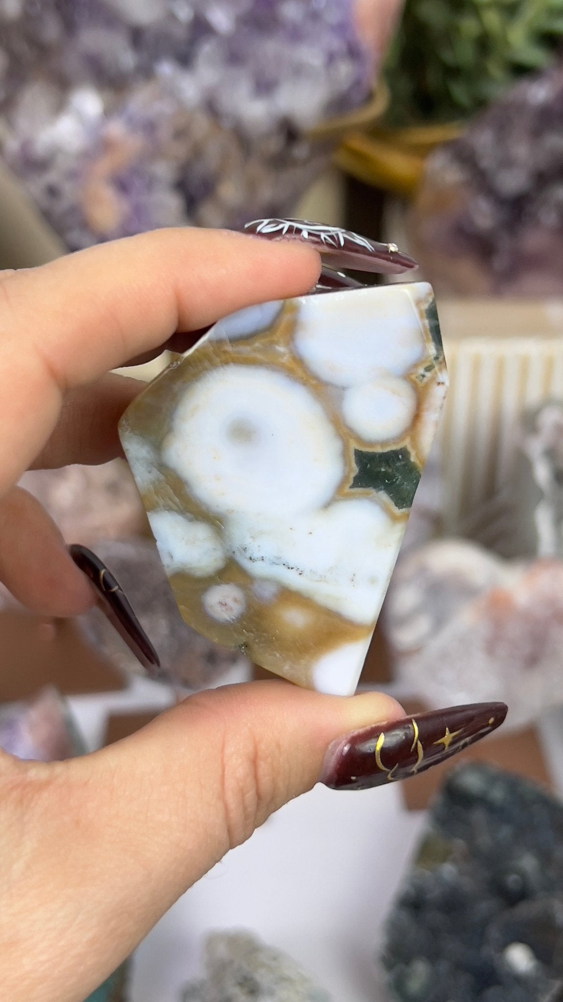 Ocean Jasper Tumble - Jayde and Jewels