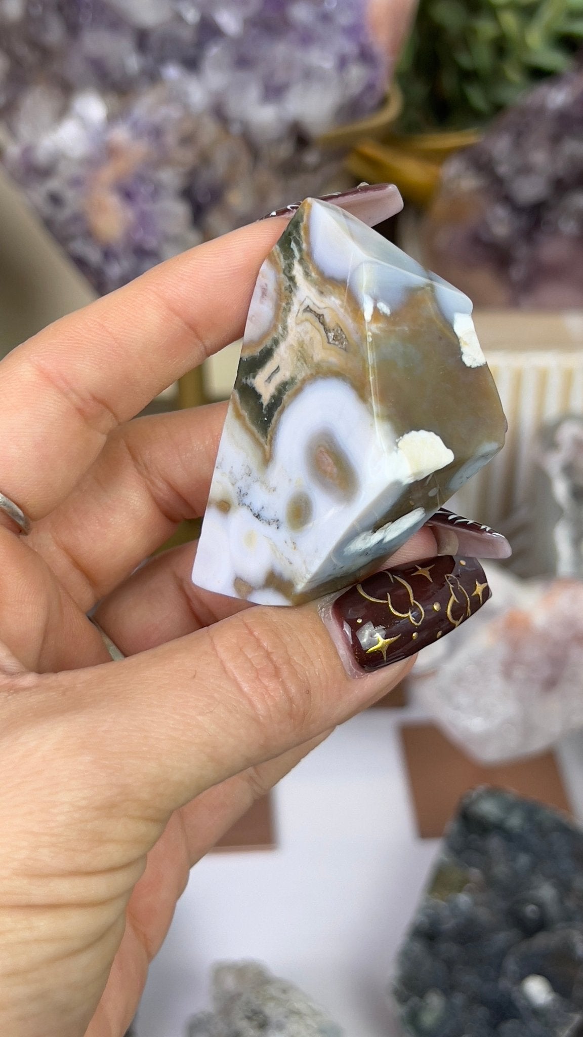 Ocean Jasper Tumble - Jayde and Jewels