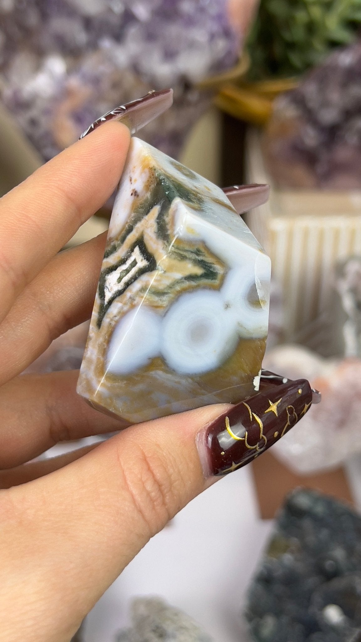 Ocean Jasper Tumble - Jayde and Jewels