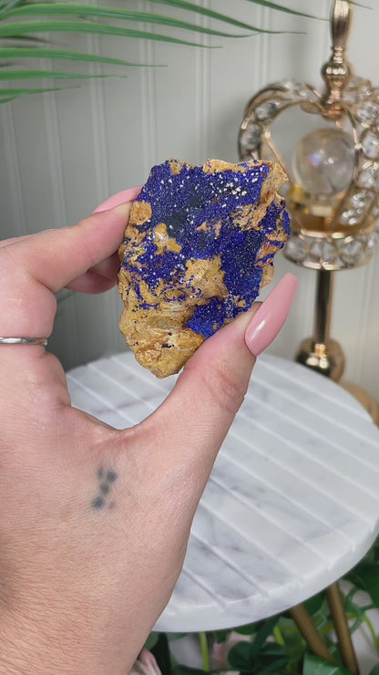 Druzy Azurite