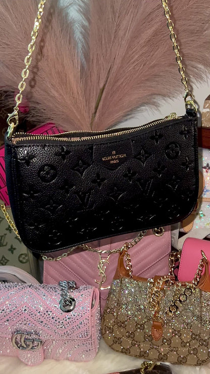 LU small black bag