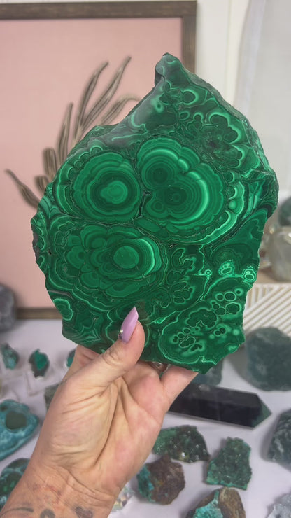 Malachite Slab