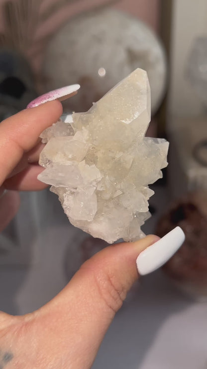 Sparkly Sugar Coated Diamond Apophyllite