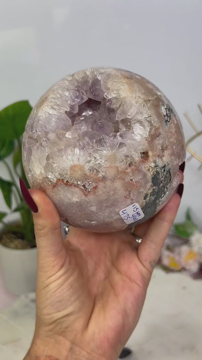 Pink Amethyst Sphere