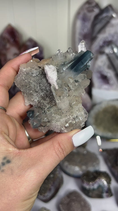 Blue Tara Quartz Cluster