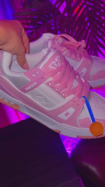 Elle Pink Sneakers 8.5