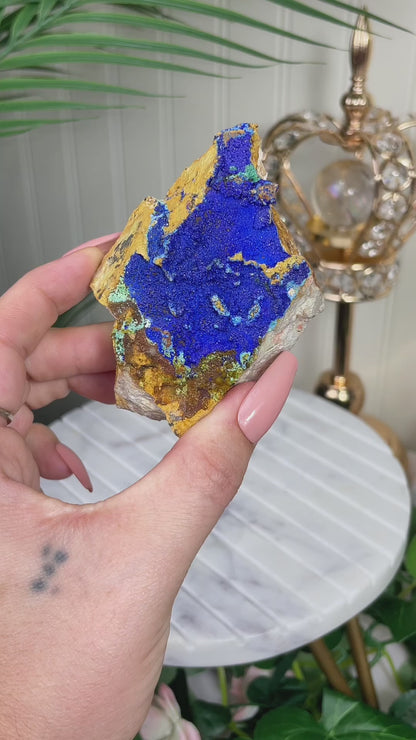 Druzy Azurite