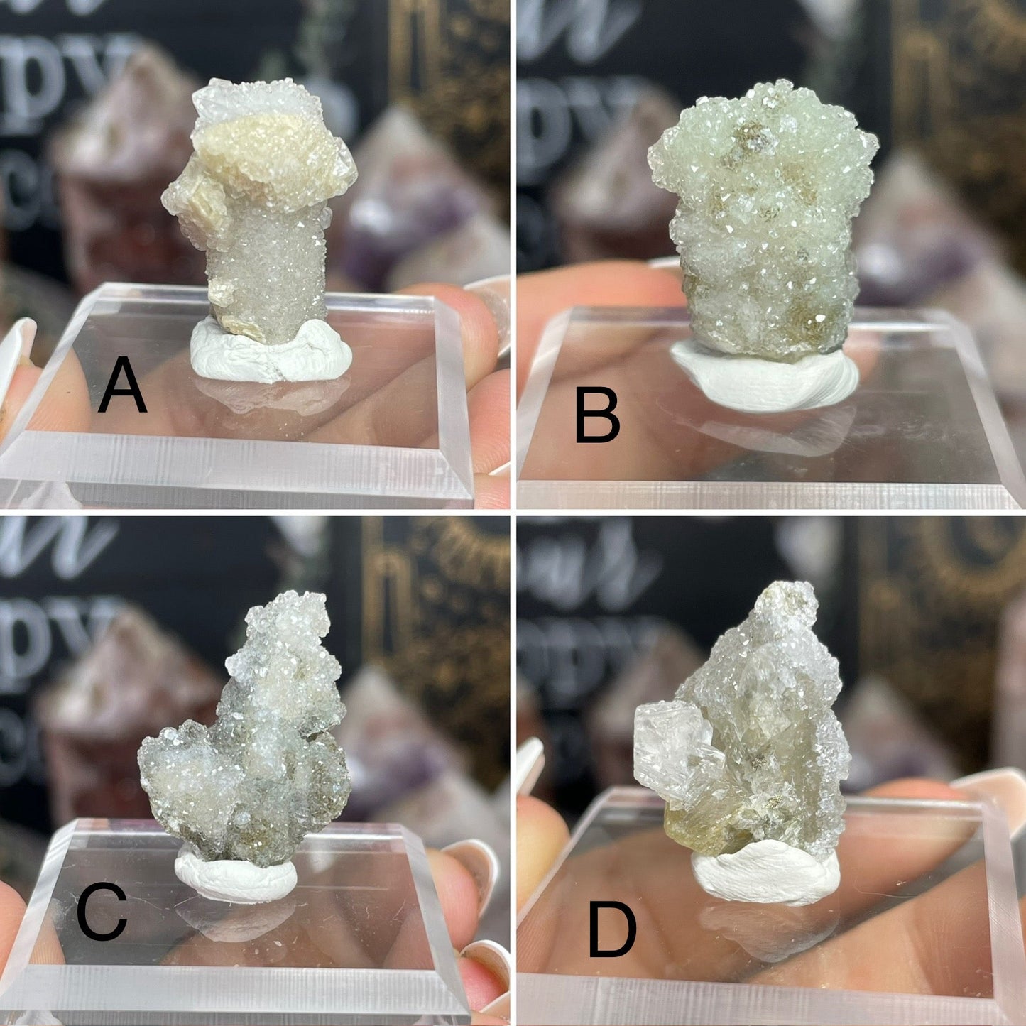 Sugar Coated Danburite Specimens - Jayde and Jewels