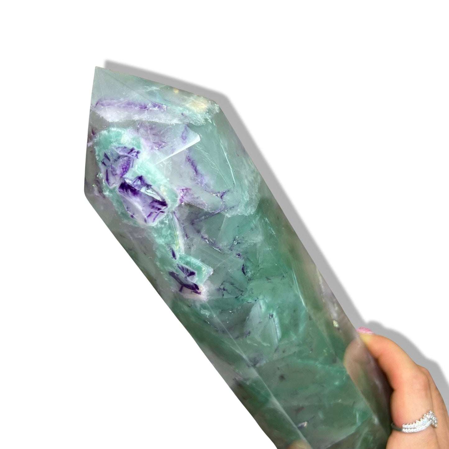 XL Fluorite Tower - Jayde and Jewels