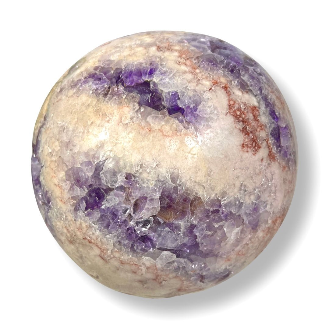 XL Pink Amethyst Sphere - Jayde and Jewels